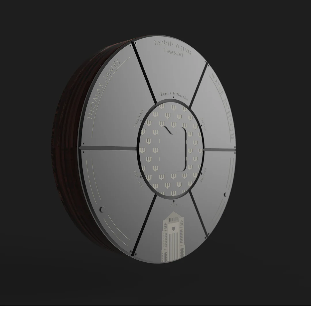 Tenbris Eques Wall Clock - Image 4